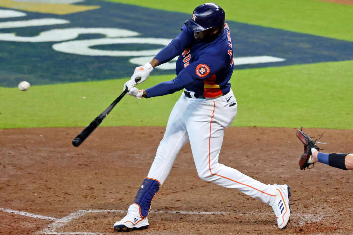 Houston Astros slugger Yordan Alvarez